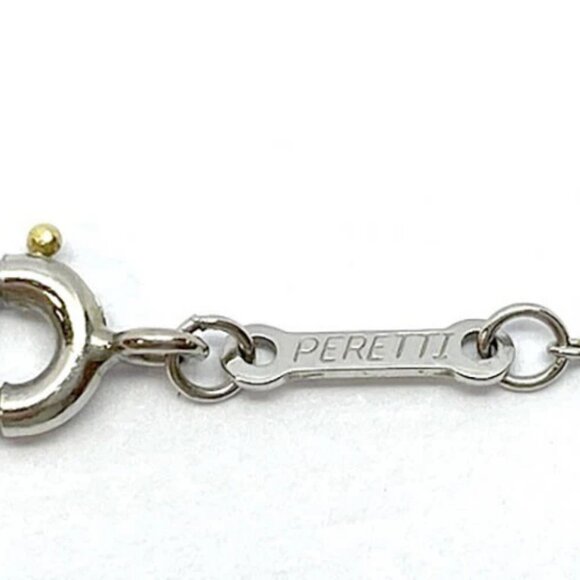 Tiffany & Co. Crystal Cross Necklace 16" Platinum PT950 Auth D-t1014 - Picture 5 of 5